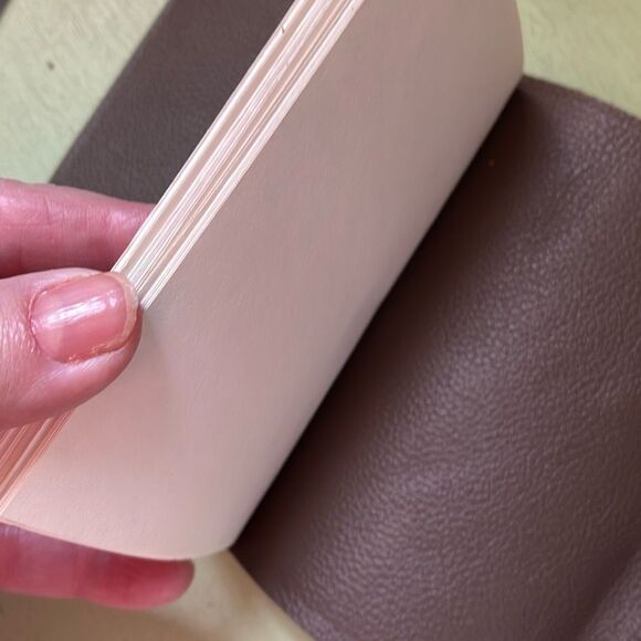 Little leather bound travel carry notebook. - Picture 5 of 8